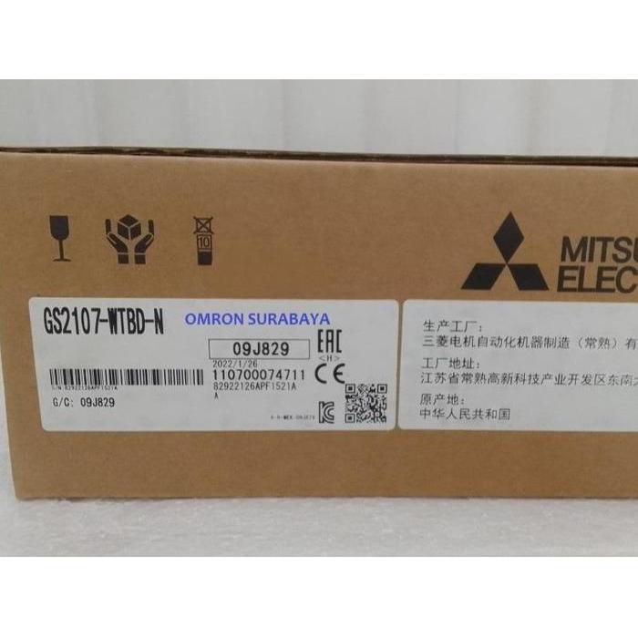 Naka Ulem - Gs2107-Wtbd-N Hmi Mitsubishi Electric Gs2107-Wtbd-N Original Terbaru 