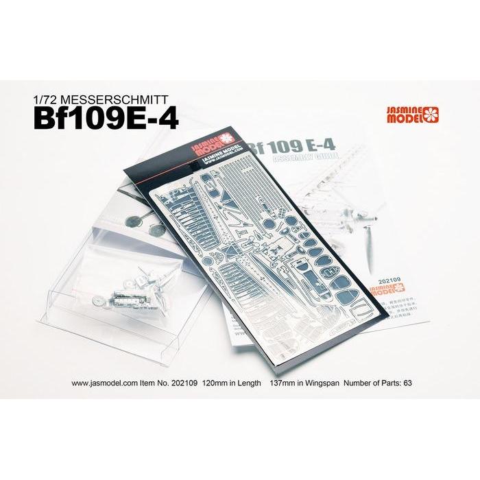 Jasmine el kit 172 MESSERSCHMITT BF109E4 202109 el Kit