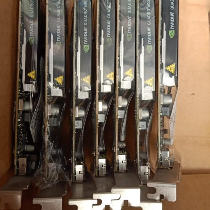 VGA NVIDIA QUADRO 600 1gb 128 bit ddr 3 ORI COPOTAN BERGARANSI