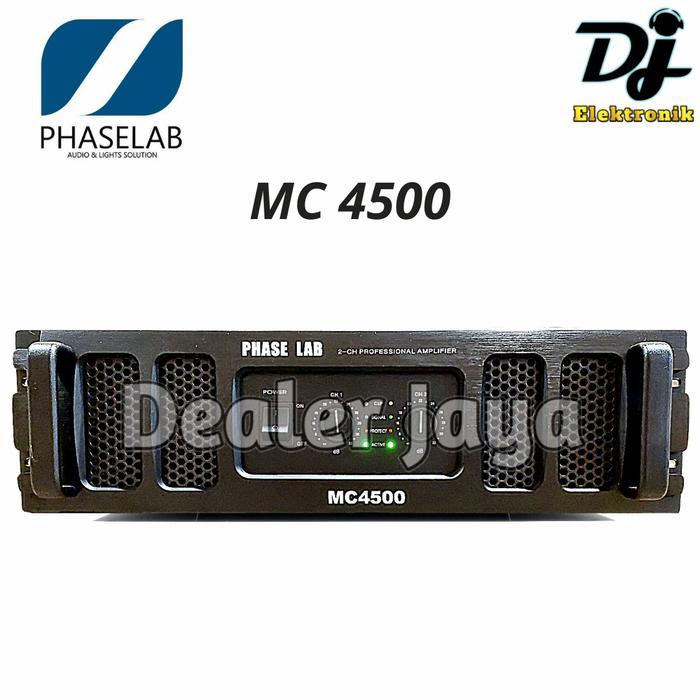 Power Amplifier Phaselab / Phase Lab MC4500 / MC 4500 - 2 channel