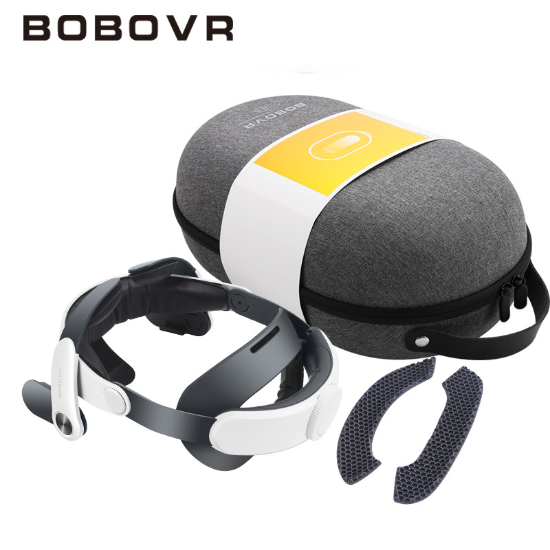 BOBOVR M2 PLUS Head Strap BOBOVR C2 Case For Oculus Quest 2 EVA