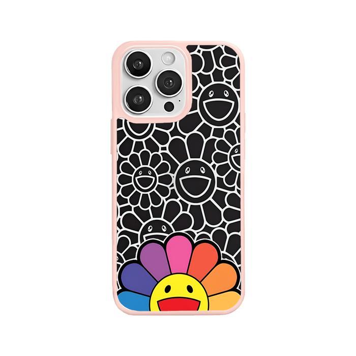 Hardcase Acrylic All Type HP IP 17 PRO PROMAX A56 A55 Murakami Black Casing Transparan Premium