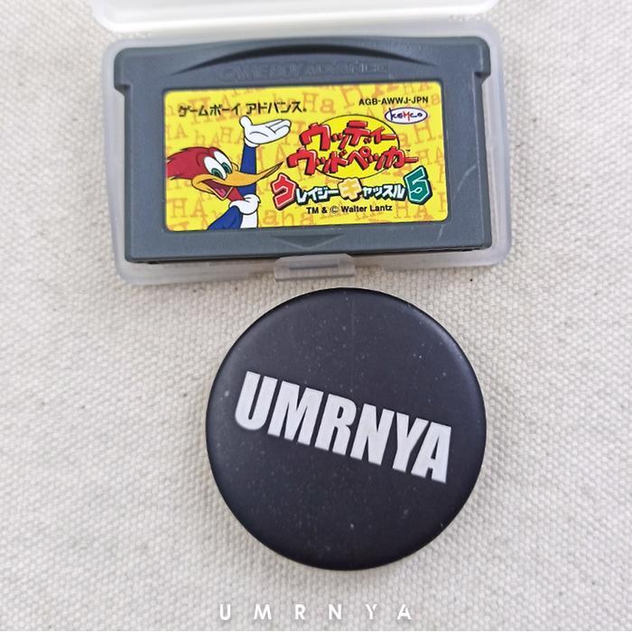 Kaset Woody Woodpecker in Crazy Castle 5 Nintendo Gameboy GBA SP