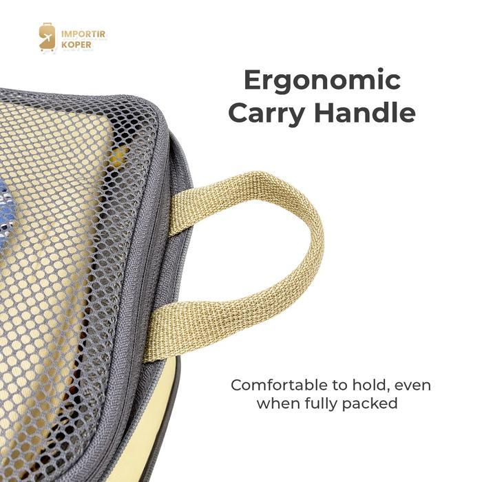 Joshee Packing Cubes 3 Set Expandable Lightweight Travel Organizer Luggage Suitcase