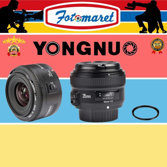 Lensa Yongnuo 35Mm F2 For Canon / Yongnuo 35Mm For Canon