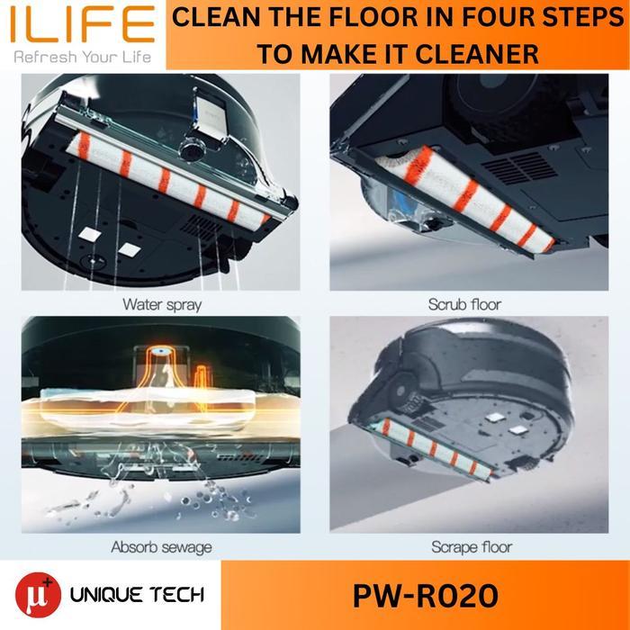 MOPPING ROLLER BRUSH SIKAT ROLL W400 W450 W455 ILIFE SHINEBOT PW-R020