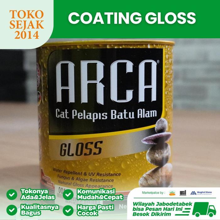 Arca Coating Cat Pelapis Batu Alam - Gloss Batupedia #Gratisongkir