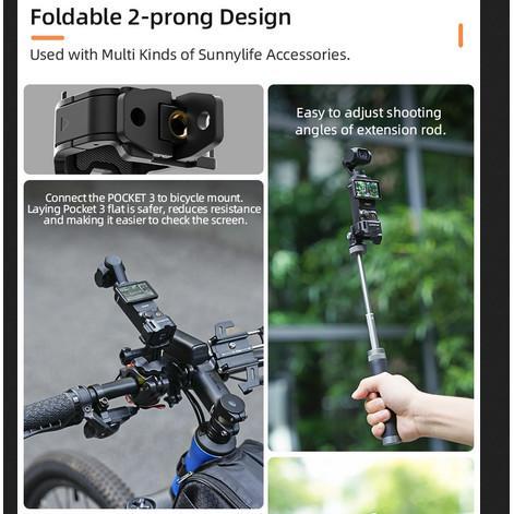 Hot Sale Sunnylife Quick Release Adapter Mount With Cold Shoe Bracket For Dji Osmo Pocket 3 Pocket