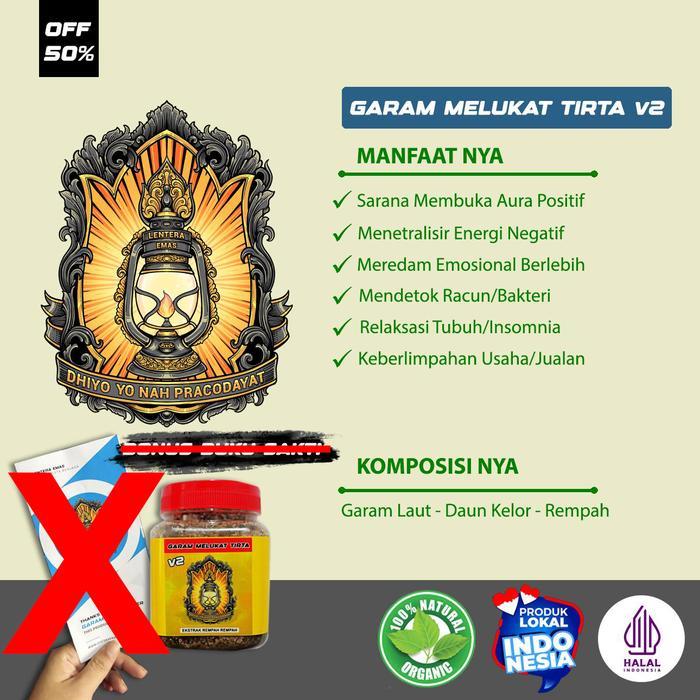 Jual Murah Garam Tirta V2 - Rempah Nusantara Terlaris