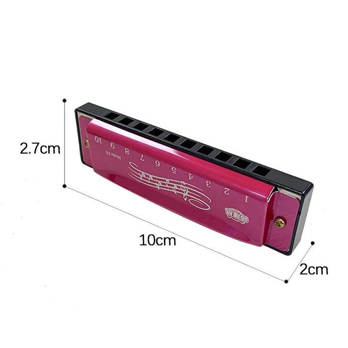 Hot Sale Harmonika Chromatic 10 Hole Harmonika Kromatik Harmonica Dengan Kotak Harmonica Chromatic