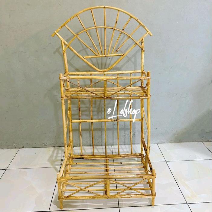 Ready Keranjang Parsel Rotan Kranjang Parcel Kipas Susun 2 Terlaris