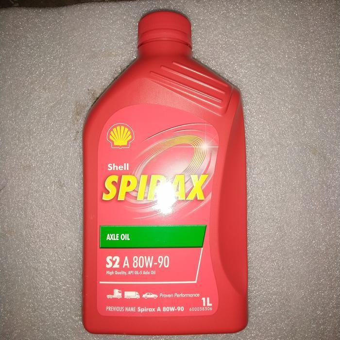 new oli Shell spirax S2A 80W-90 buat oli gardan