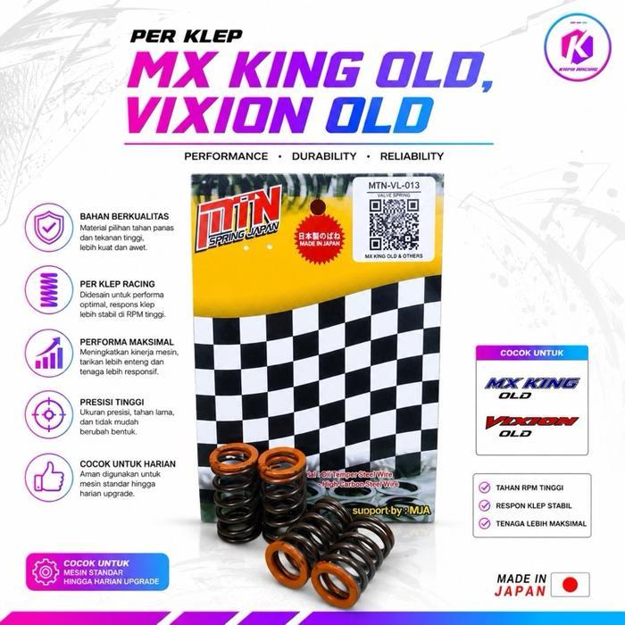 Per Klep Perklep Mx King Vixion Jupiter Mx Old Lama Mtn Spring Japan Vl 013 Kapa Racing Shop