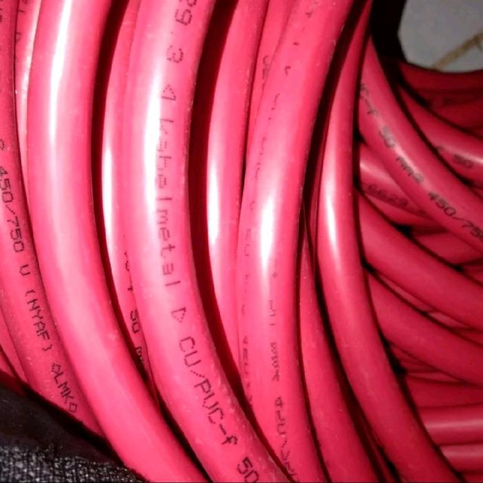 Kabel Nyaf 50Mm Serabut 4 Besar Per Meter