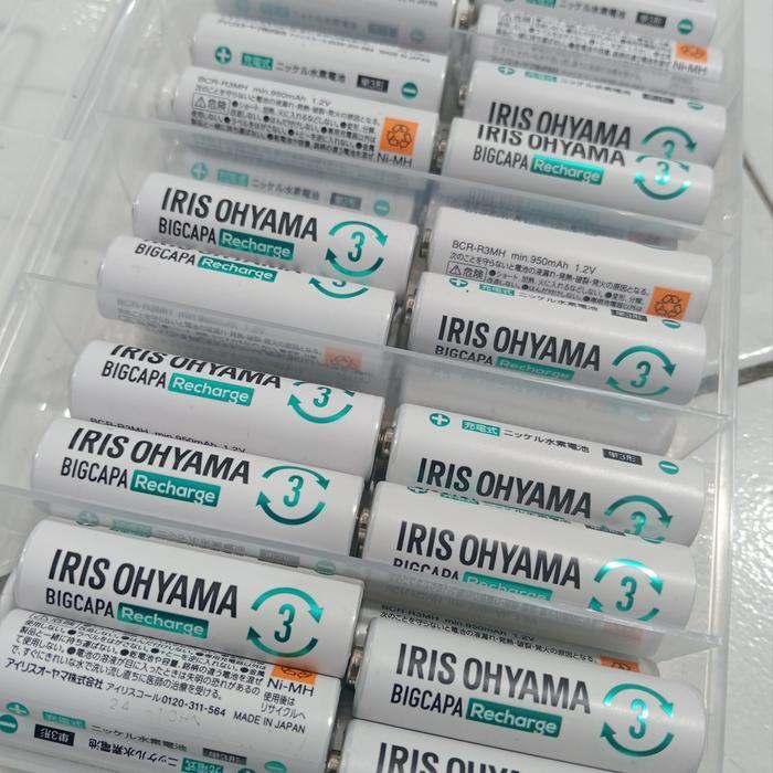 BATERAI BREAK-IN IRIS OHYAMA / BATRE IRIS OHYAMA BREAK-IN [ 2PCS ]