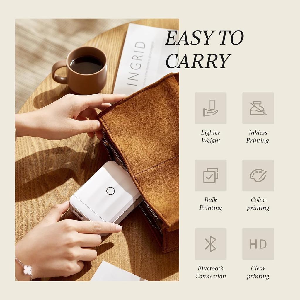 D110M Niimbot Label Thermal Sticker Printer Wireless Bluetooth Portable Mini Machine Barcode Code UV