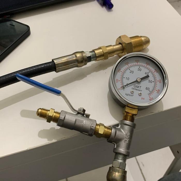 Alat Test Tekanan Dan Flushing Nitrogen