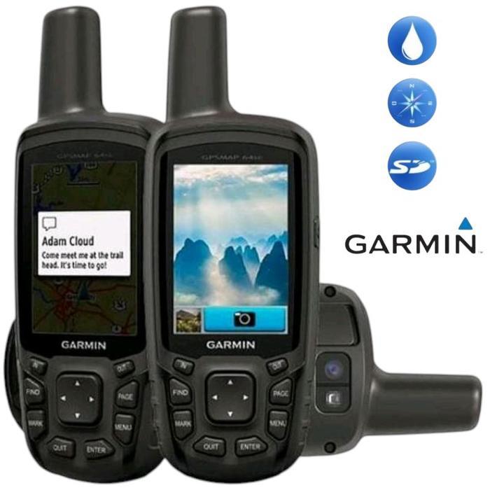 Garmin GPS 64sc Free Peta Indonesia Software Ver 2.70 GPS/GLONASS Kamera 8 Megapixel