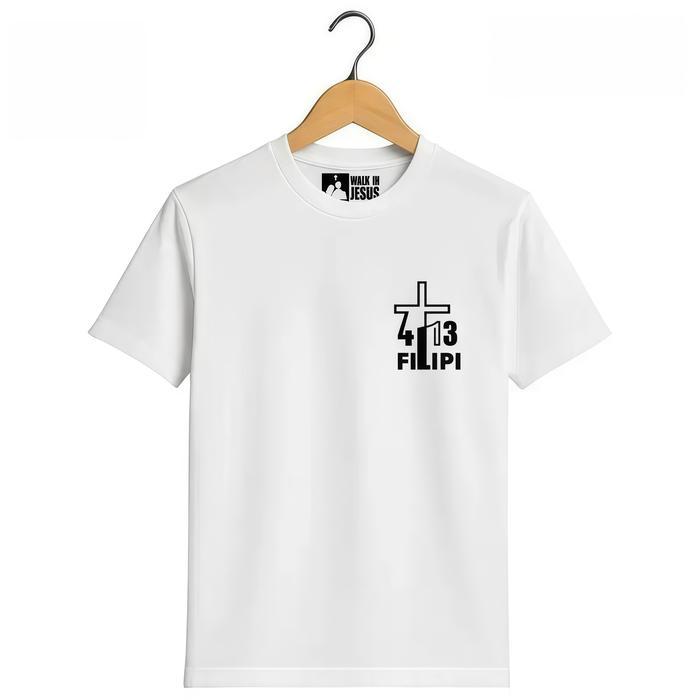 T-shirt cowok Kaos Rohani Kristen Premium - SEGALAPERKARA DAPAT KUTANGGUNG (SALIB) HighQualitytif