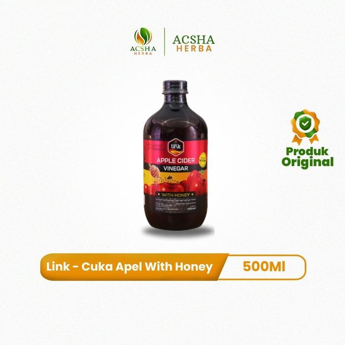 

LINK - Cuka Apple Cider Vinegar With Honey - 500 Ml