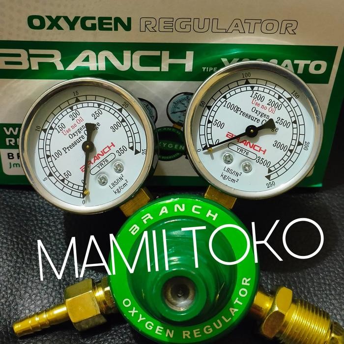 REGULATOR LAS OXYGEN OKSIGEN TABUNG LAS WELDING