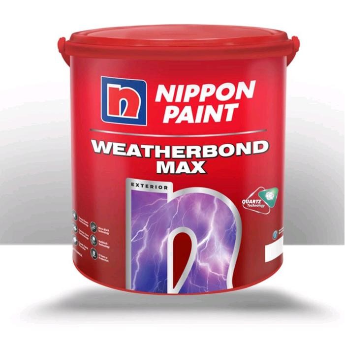 cat tembok exterior nippon paint weatherbond Max