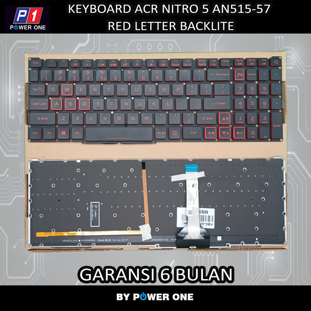 Keyboard Acer Nitro 5 AN515-57 Backlite