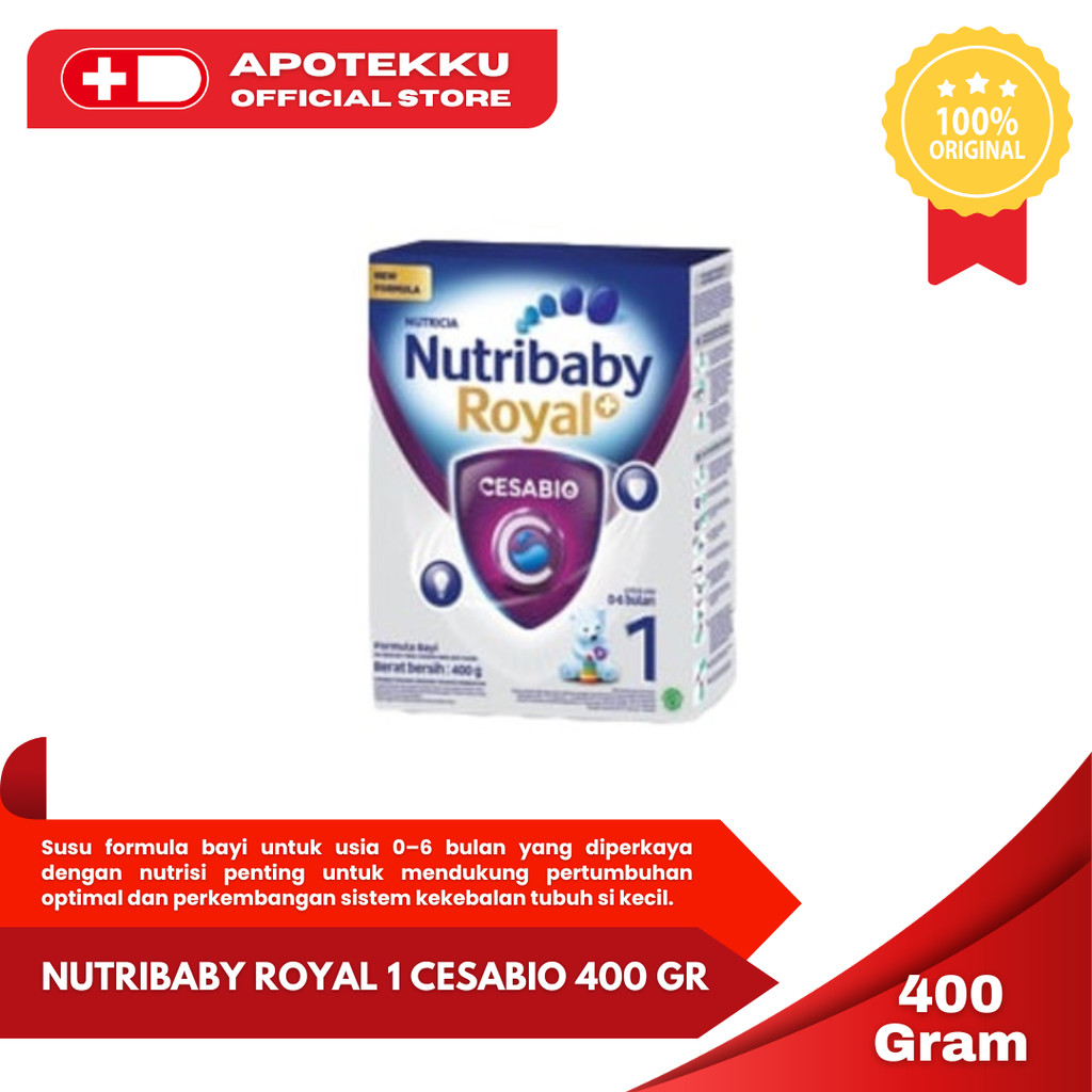 NUTRIBABY ROYAL 1 CESABIO 400 GR