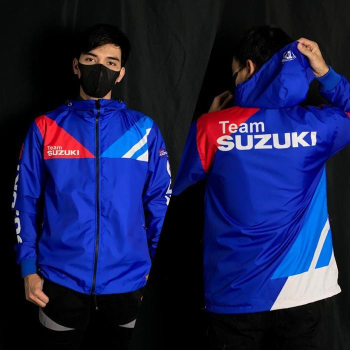 JAKET HOODIE TEAM SUZUKI SATRIA FU GSX SUNMORI