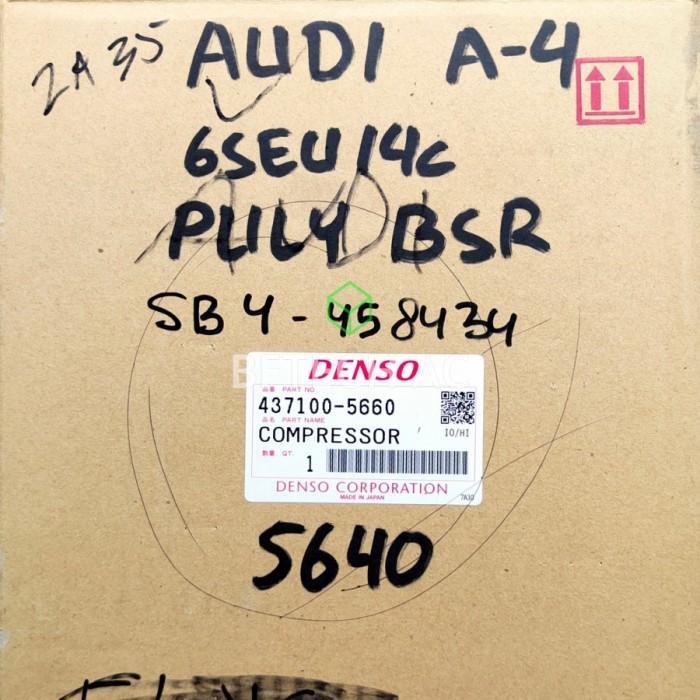 COMPRESSOR AUDI A-4, TARUNA BARU PULLY BESAR KOMPRESOR AC MOBIL BERKUALITAS