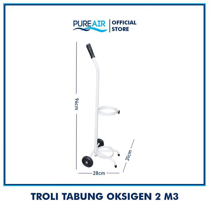 Pureair Troli Oksigen 2m3