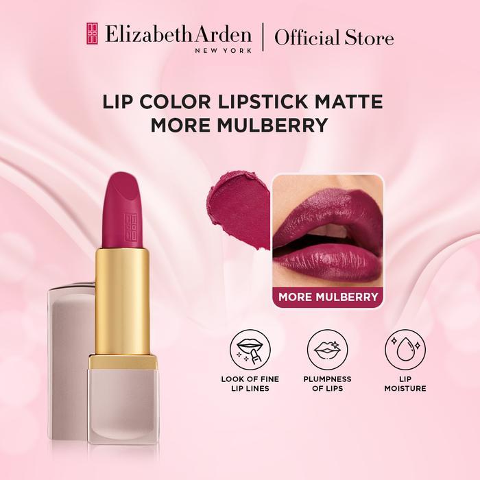 Elizabeth Arden Lip Color Lipstick Matte - MORE MULBERRY