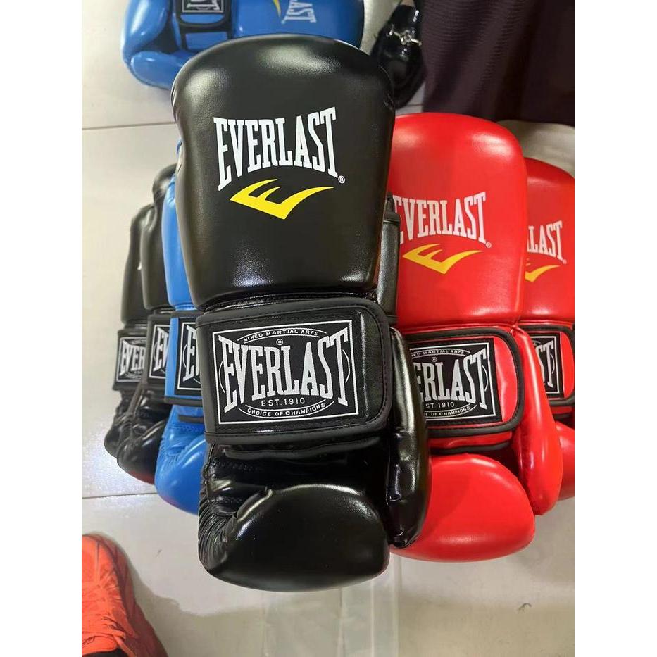 Sarung Tinju Everlast Pro Training Boxing Gloves Muaythai EVERLAST PRO BOXING GLOVES Best Quality