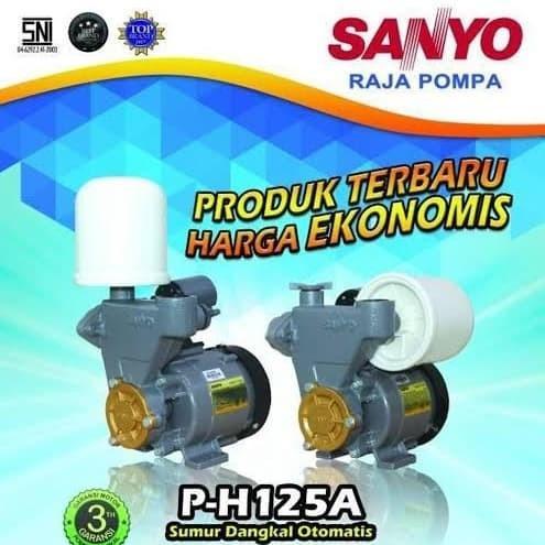 Sanyo Pompa Air Pompa Dorong Pendorong 125 Watt Ph-125 Ph125 Ph 125 Otomatis