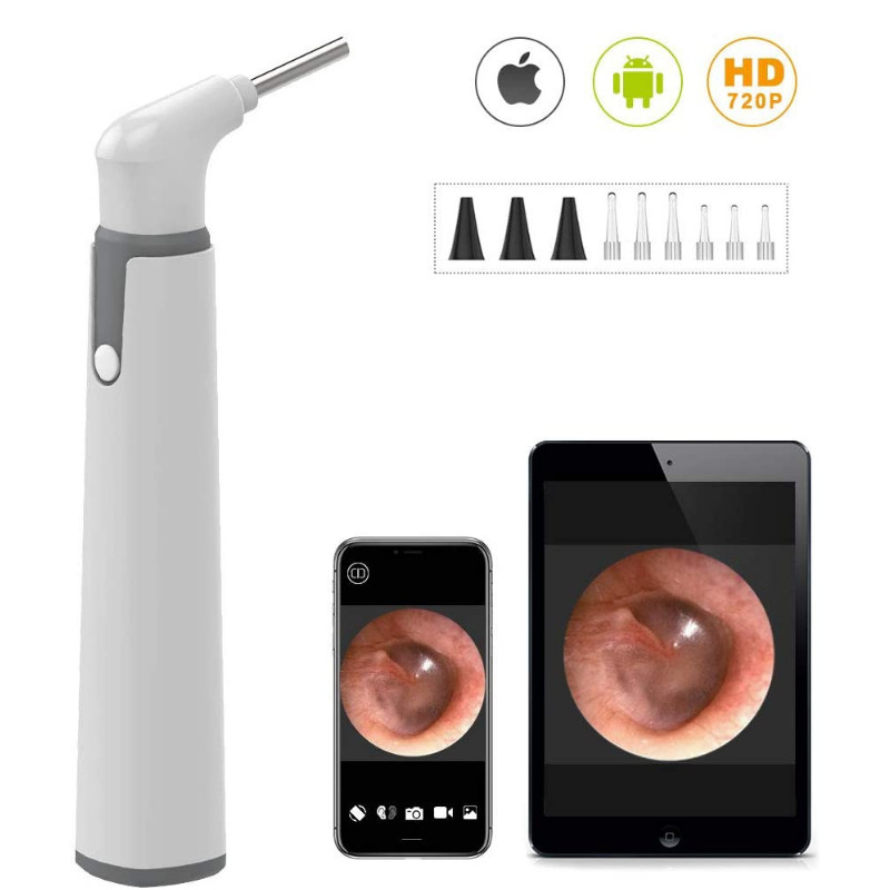 3.9mm WIFI Visual Digital Otoscope Ear Endoscope Camera Medical Ear
