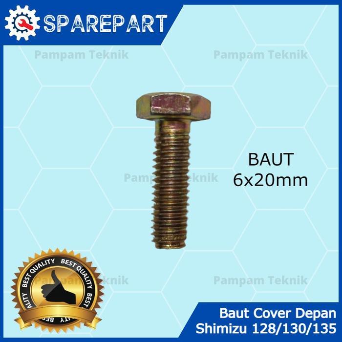 Baut Tutup Cover Impeller Pompa Air Shimizu 128 130 135
