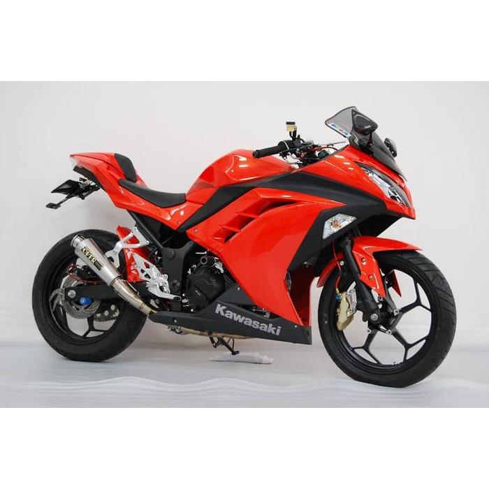 TERLARIS Knalpot Full System GP RS Kawasaki Ninja 250 Old OVER Racing Asia READY STOCK