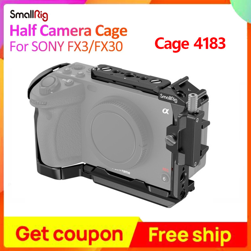 SmallRig Full Camera Cage For Sony FX3 FX30 With Cable Clamp Cold