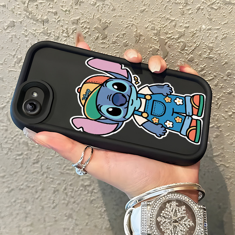 Casing Hp Untuk VIVO Y81 VIVO Y81i VIVO Y81s VIVO Y83 Case Kartun Stitch Softcase Kesing Premium Mat