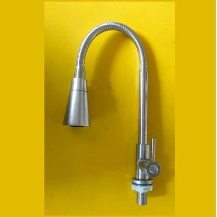 SALE STAR CLASSIC SINK SUS 304 Kitchen Faucet Kran Angsa Fleksibel Sink / Tanam Meja 8042 TEROMPET