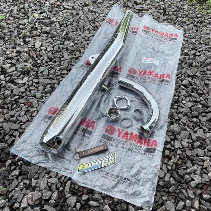 Knalpot Boban Fullset Nuklir, C33, C39 Knalpot Rx king, Rx spesial
