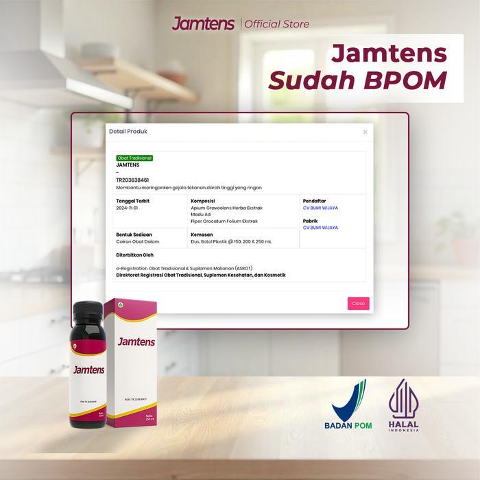 Jamtens Fitobiotik Herbal Sirih Merah & Seledri - Membantu Turunkan Kolesterol Stabilkan Tekanan