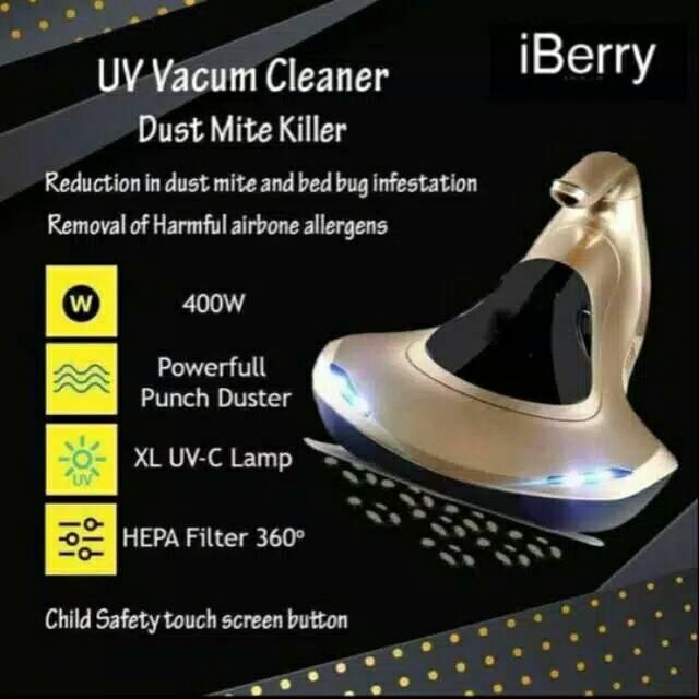 iBerry UV Vacum Cleaner Dust Mite Killer / Mesin Vacum Penghisap Debu dan Tungau i Berry
