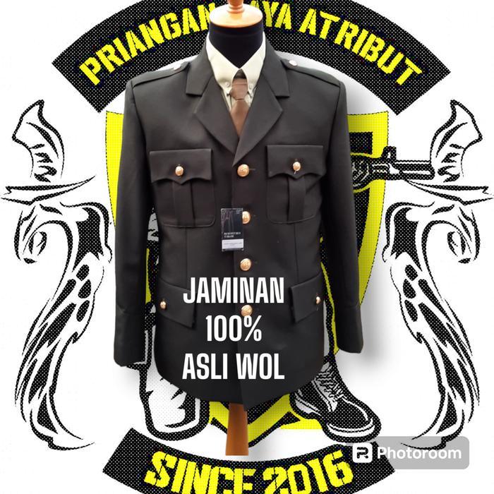 Jas pdu 1 TNI AD / pakaian dinas upacara 1 tni ad wol