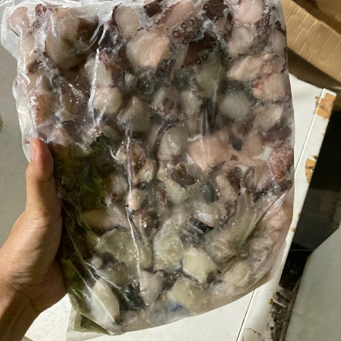 gurita potong 1 kg Gurita Matang cooked beku 1kg