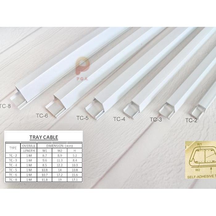 CUCI GUDANG KABEL DUCT / TRAY CABLE TC PGA (PUTIH)