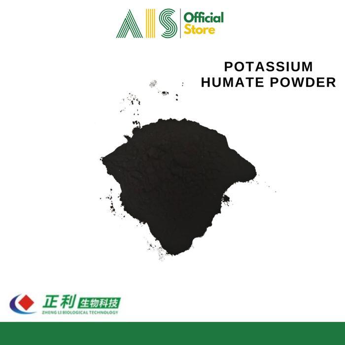 Terbaru Pupuk Potassium Humate Powder / Kalium Humate Powder 25Kg