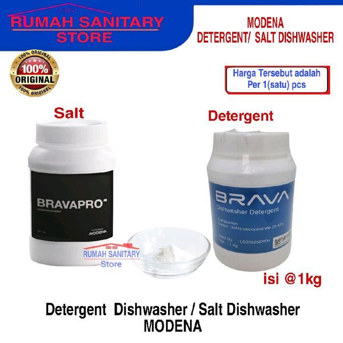 Detergent Dishwasher Modena Salt / Garam Dishwasher Deterjen Sabun Cuci Piring Brava Modena Original