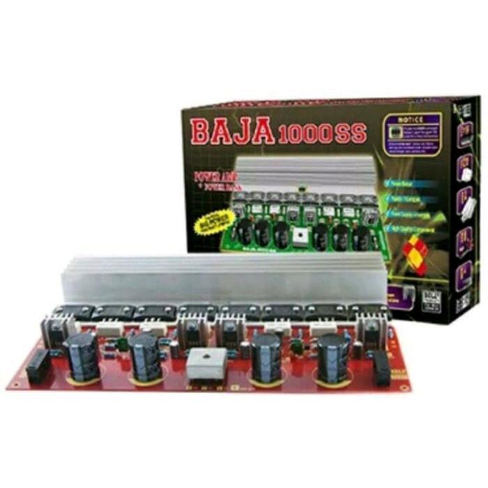 TERMURAH KIT POWER AMPLIFIER BAJA 1000W STEREO BELL BGR