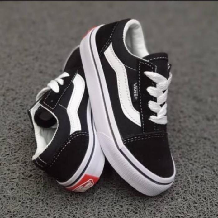 Diskon Sepatu Anak Vans Oldskool Classic /Sepatu Anak Cowok&Cewek Size 25-35 Autentik